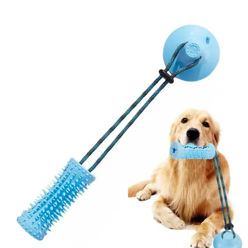Jouets interactifs pour chiens à mordiller avec ventouse pour masticateurs agressifs