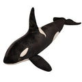 Jouet en peluche orque épaulard en forme d'animal marin, oreiller