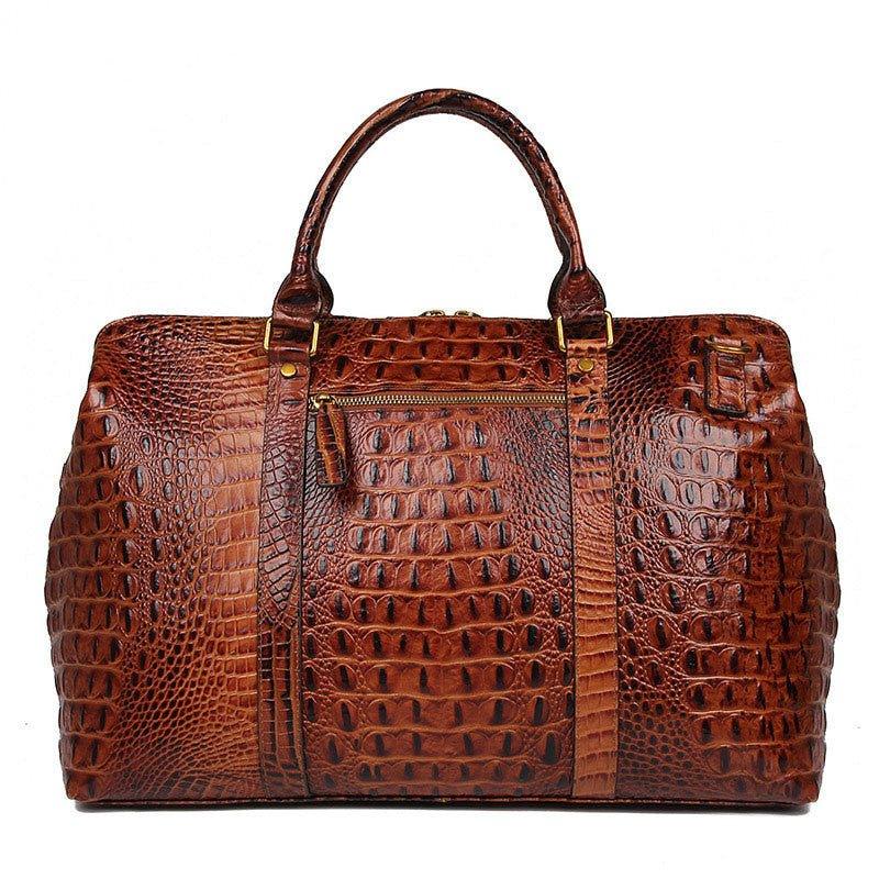 Sac de voyage week-end en cuir pour homme