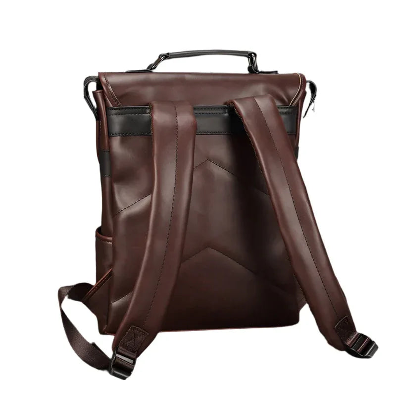 Leder Unisex Modischer Britischer Rucksack