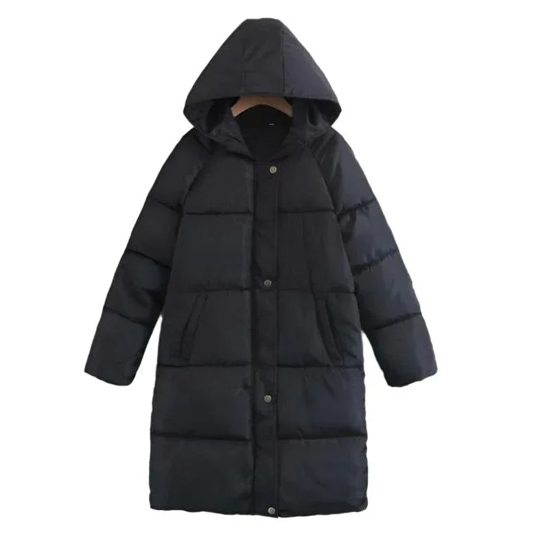 Vestes d'hiver chaudes et épaisses à capuche pour femmes