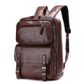 Herren Business Leder Tasche Wasserdichter Rucksack
