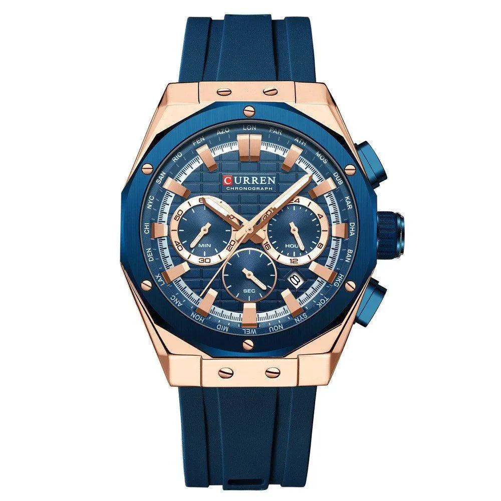 Herren Quarz-Business-Uhr