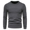 Pulls décontractés slim col rond pour homme