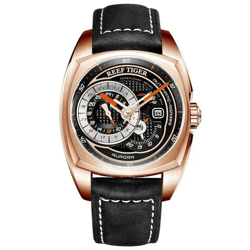 Montre de sport mécanique automatique pour hommes