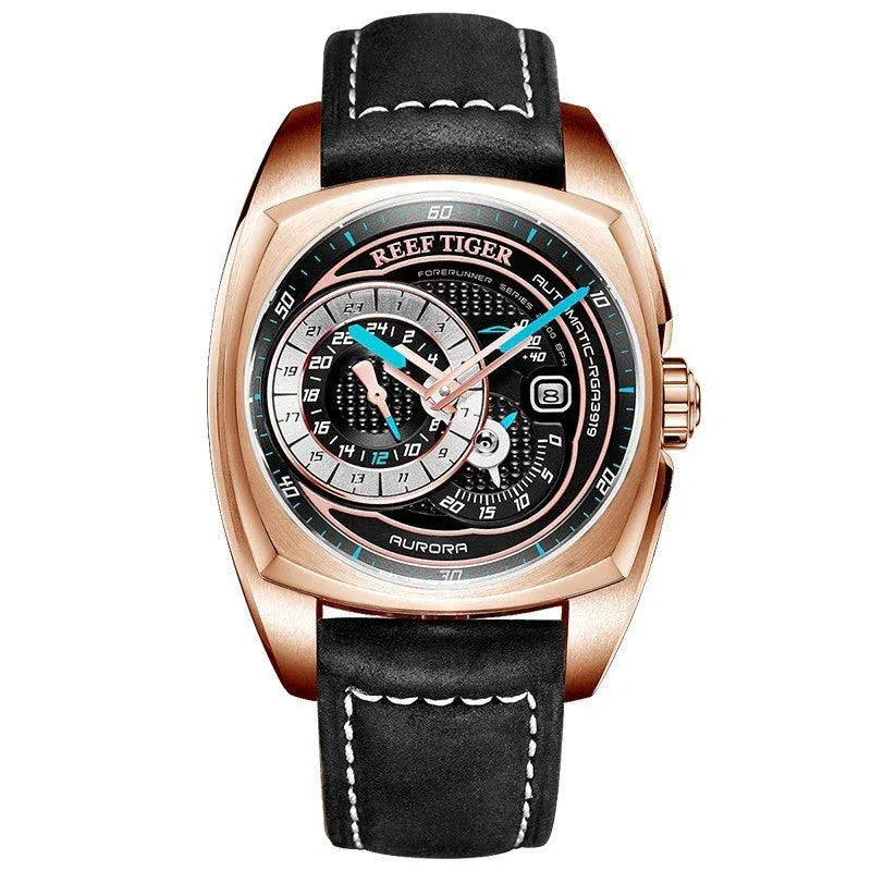 Montre de sport mécanique automatique pour hommes