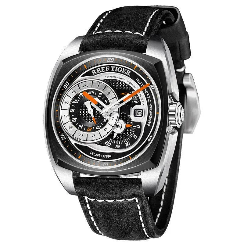 Montre de sport mécanique automatique pour hommes