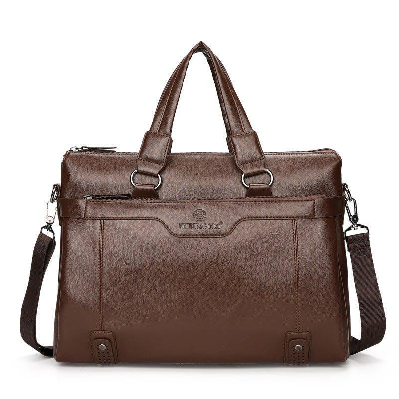 Sac bandoulière porte-documents pour ordinateur portable homme