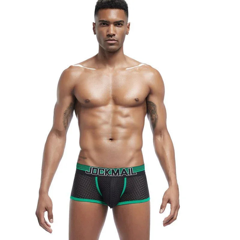 Sous-vêtements pour hommes en maille à séchage rapide