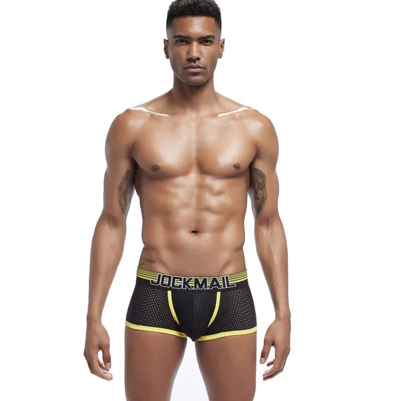 Sous-vêtements pour hommes en maille à séchage rapide