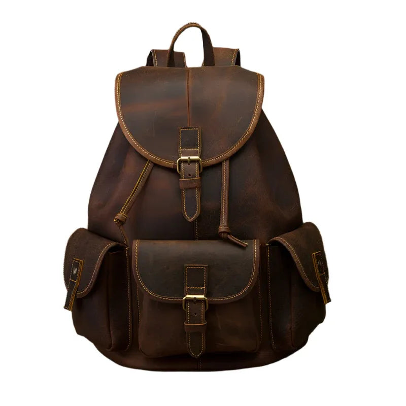 Retro-Rucksack für Herren mit großem Fassungsvermögen