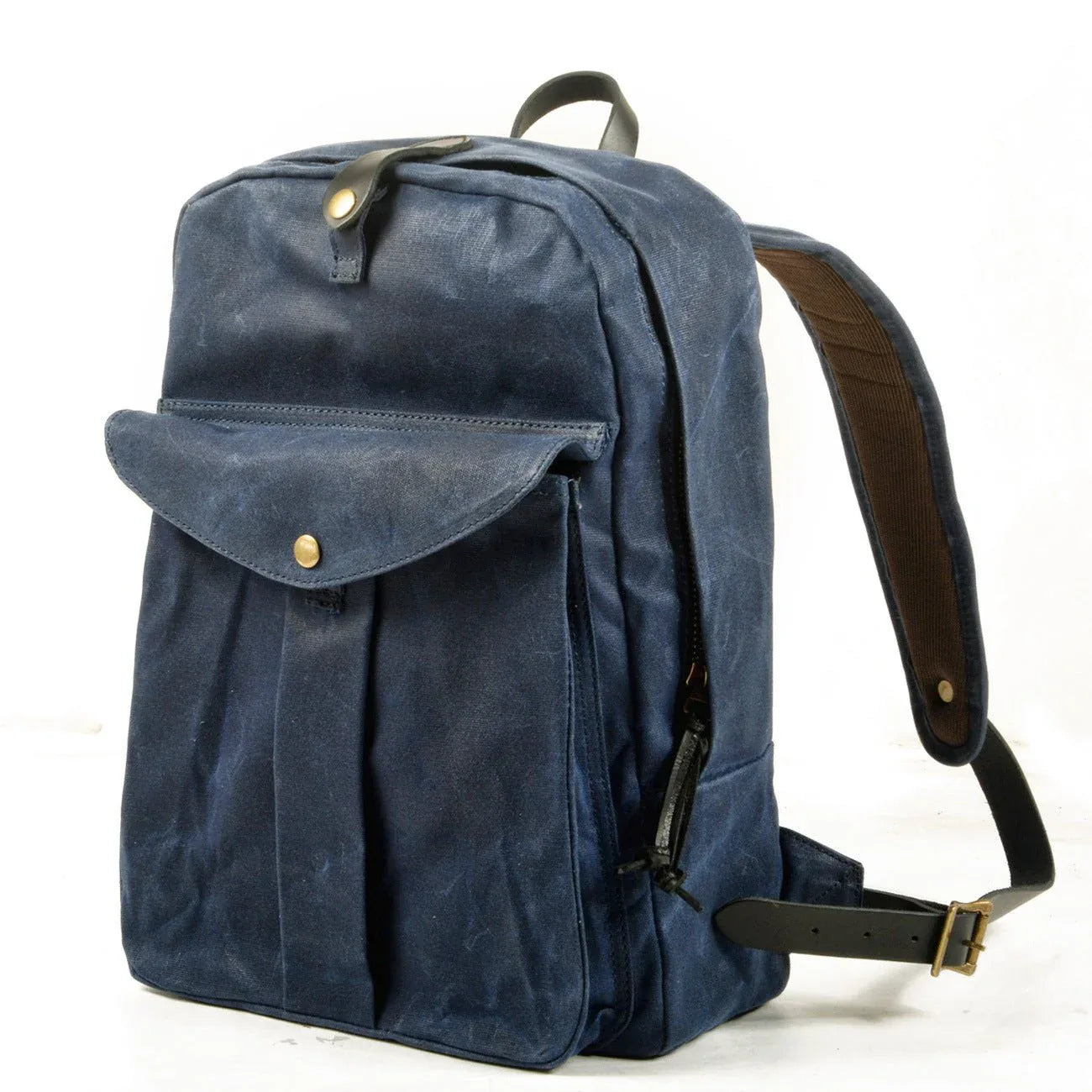 Retro-Outdoor-Leinwandrucksack für Herren mit großem Fassungsvermögen