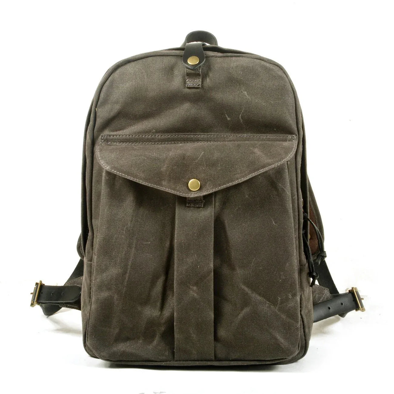 Retro-Outdoor-Leinwandrucksack für Herren mit großem Fassungsvermögen
