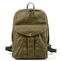 Sac à dos en toile grande capacité rétro pour homme