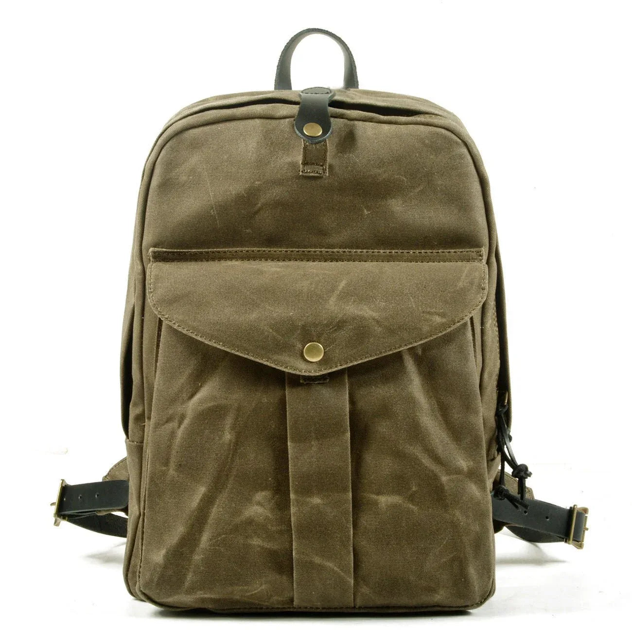 Retro-Outdoor-Leinwandrucksack für Herren mit großem Fassungsvermögen