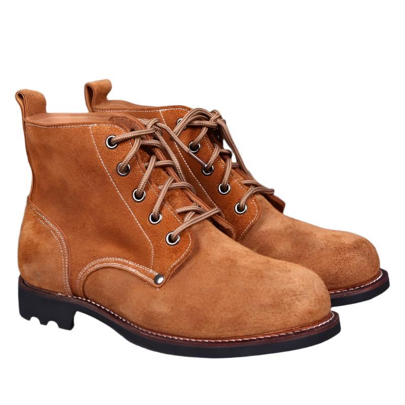 Herren dicke Wildleder Rindsleder Echtleder Schuhe Stiefel