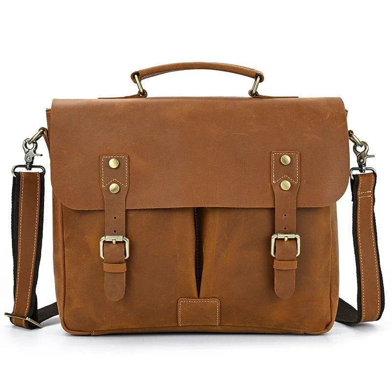 Sacs à bandoulière en cuir de vachette pour hommes