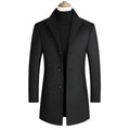 Manteau d'hiver et d'automne en laine pour homme