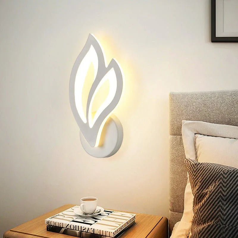 Applique murale moderne minimaliste en fer forgé, lampe décorative pour chevet ou escalier