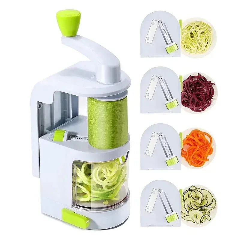 Râpe multifonction pour légumes et fruits, trancheuse à spirale pour pommes de terre