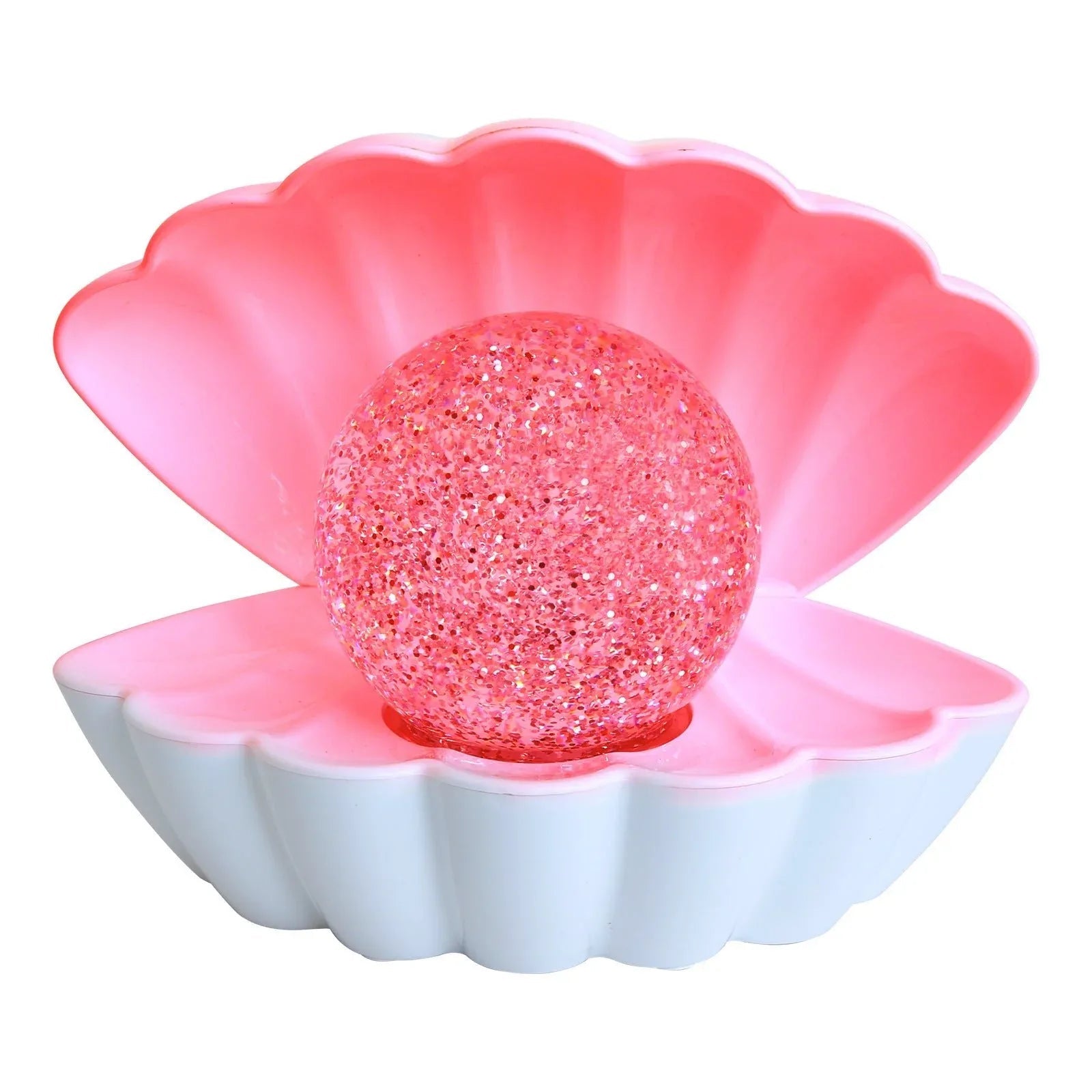 Veilleuse décorative en forme de coquillage avec lumière d'ambiance néon, petite lampe de chevet.