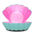 Veilleuse décorative en forme de coquillage avec lumière d'ambiance néon, petite lampe de chevet.