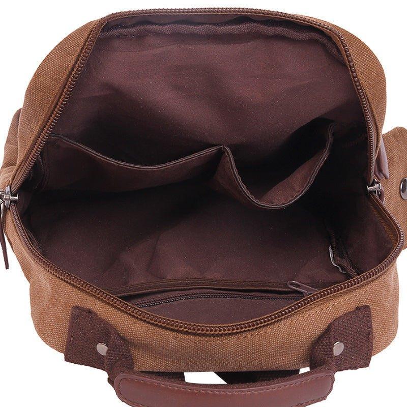 Sac à dos unisexe en toile pour l'extérieur
