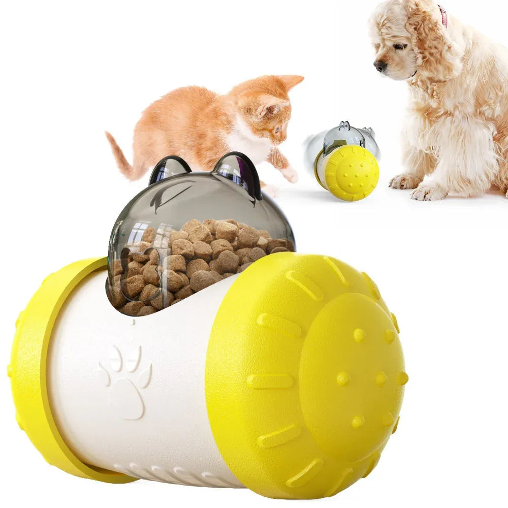 Interaktives Futterspender-Spielzeug für Hunde und Katzen