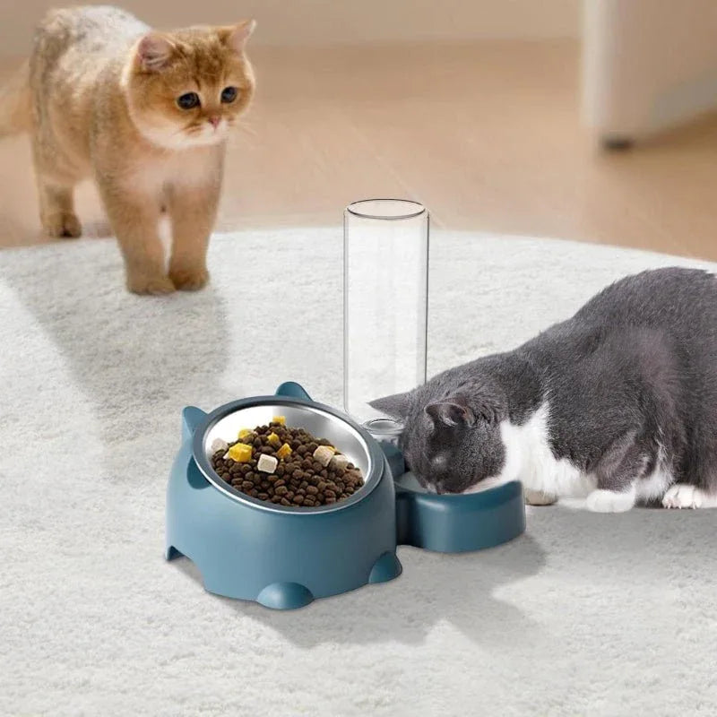 Gamme double gamelle pour chat ou chien