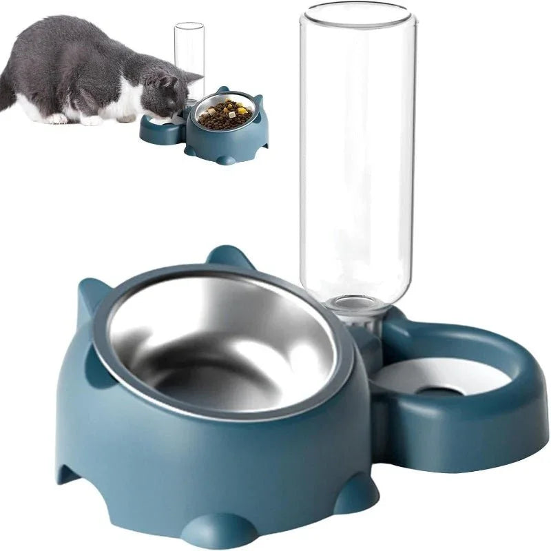 Gamme double gamelle pour chat ou chien