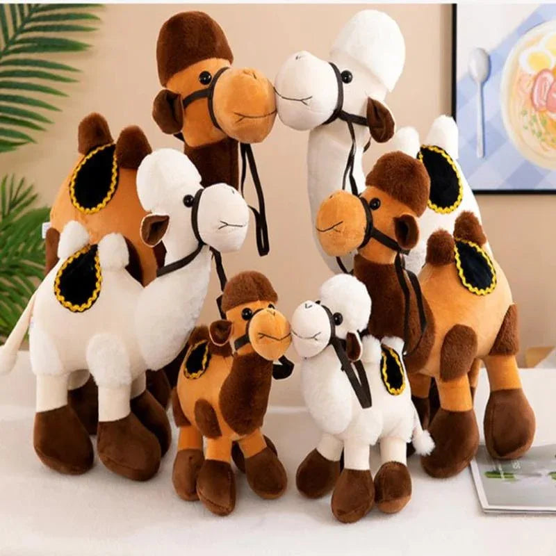 Jouets en peluche de chameau