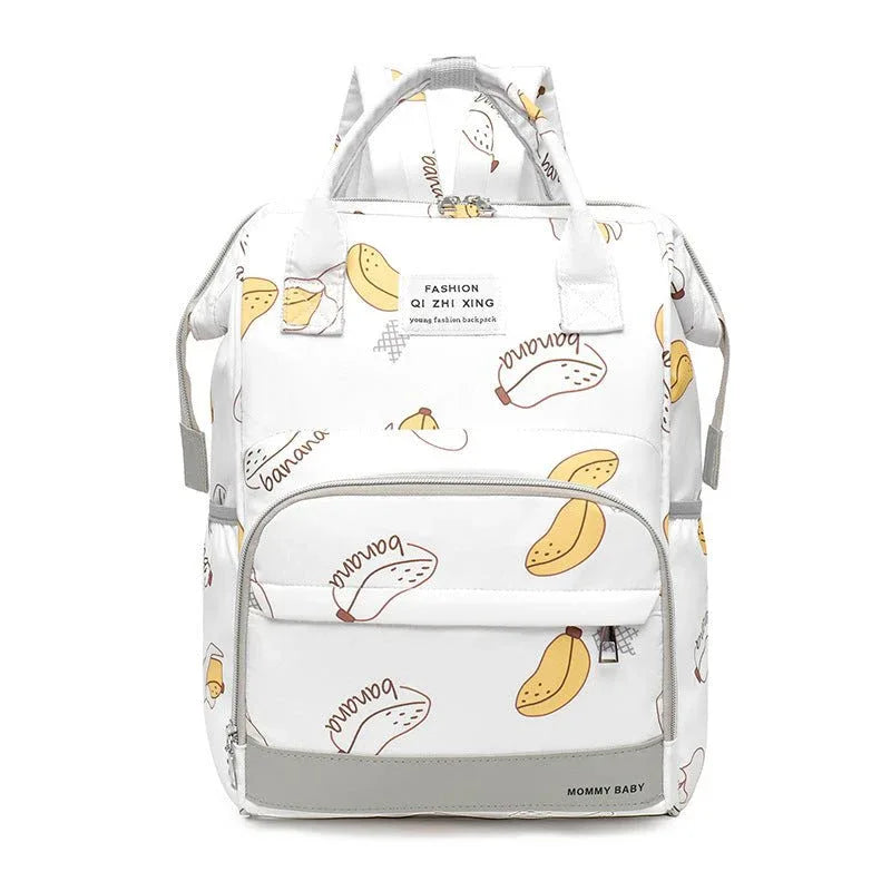 Tragbare Wickeltasche mit mehreren Fächern