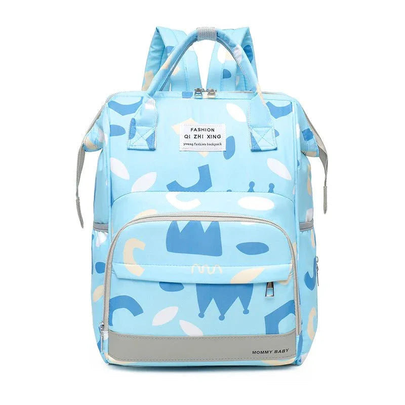 Tragbare Wickeltasche mit mehreren Fächern