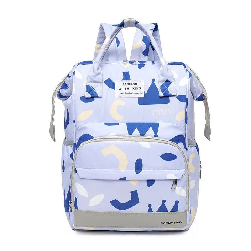 Tragbare Wickeltasche mit mehreren Fächern