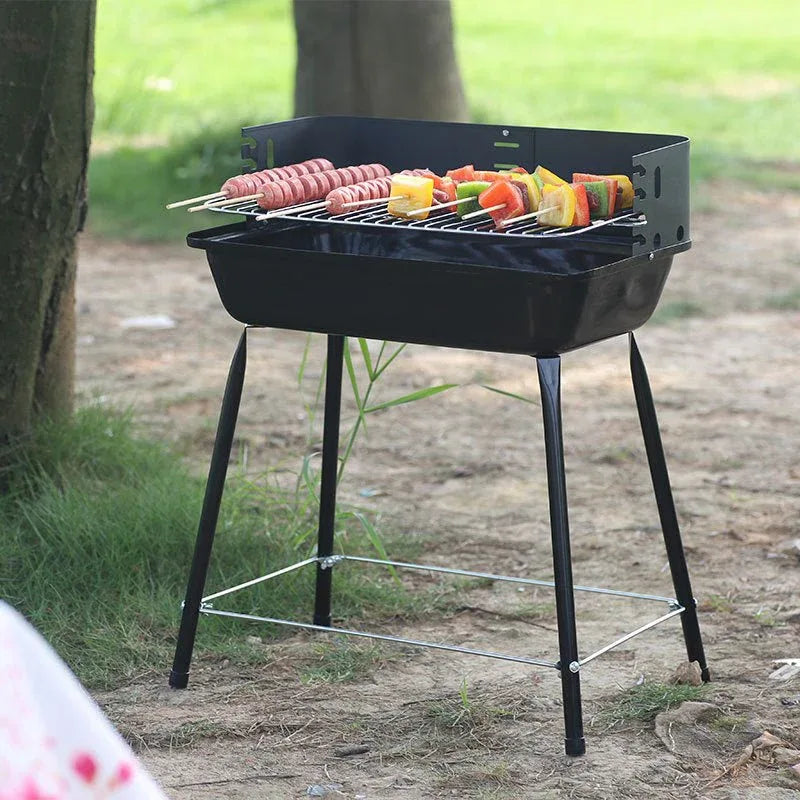 Barbecue portable d'extérieur pour camping et usage en plein air