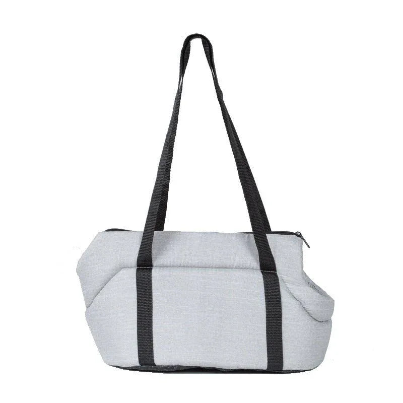 Sac de transport portable pour chien ou chat avec coussin amovible au fond