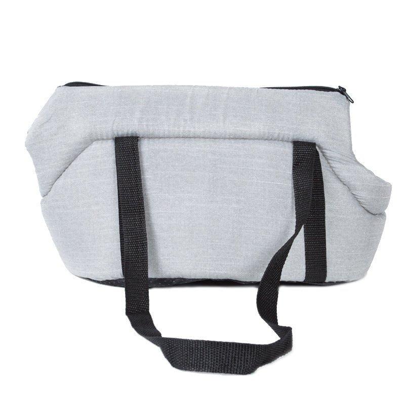 Sac de transport portable pour chien ou chat avec coussin amovible au fond