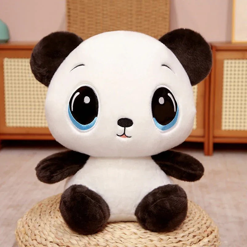 Jouets en peluche Panda rembourrés en coton PP