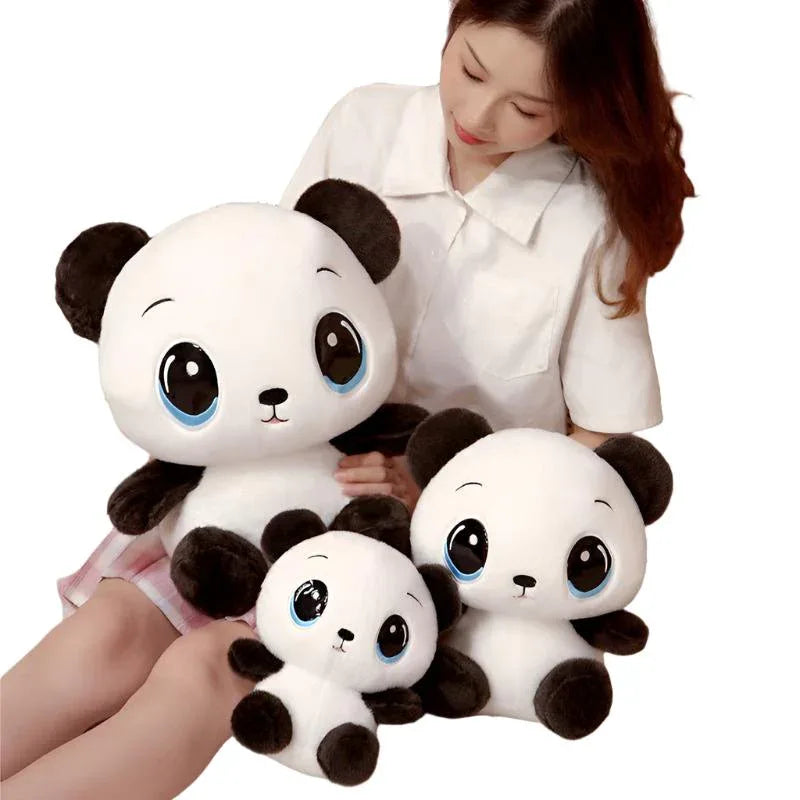 Jouets en peluche Panda rembourrés en coton PP