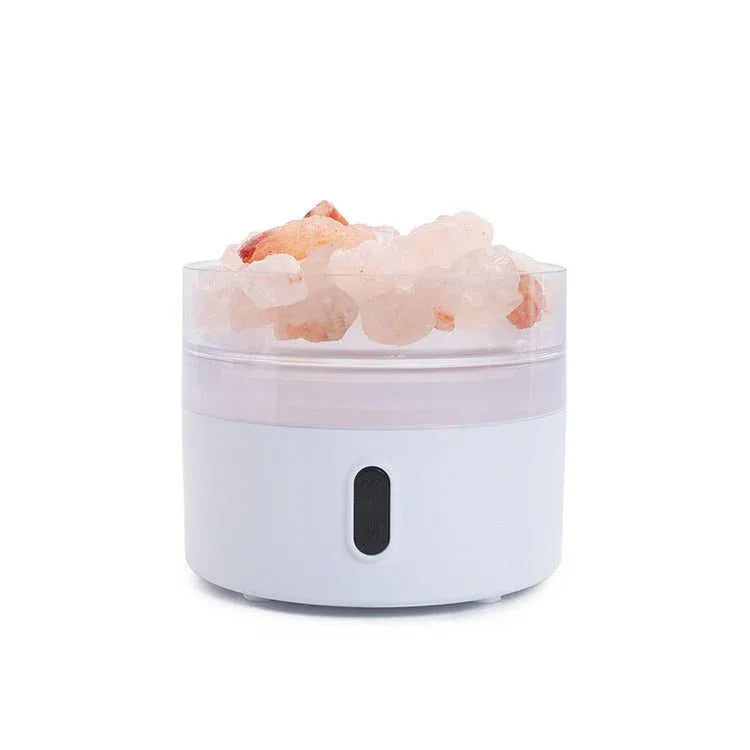 Diffuseur d'huiles essentielles et humidificateur d'air lampe de sel