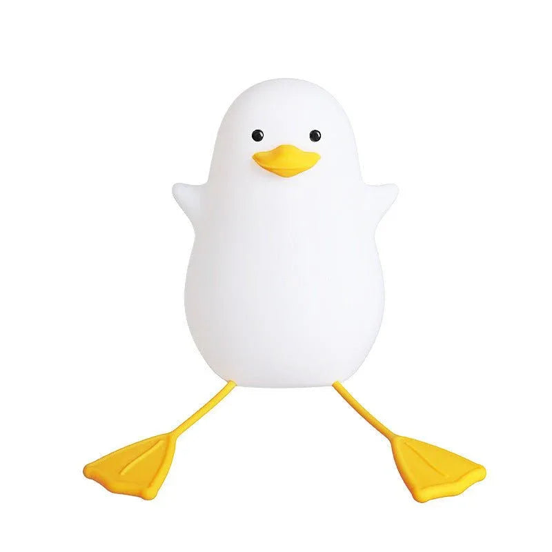 Veilleuse en silicone Mouette Lampe apaisante en forme d'animal pour enfants bébés adultes