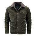 Einreihige warme Winter-Herbstjacke für Herren