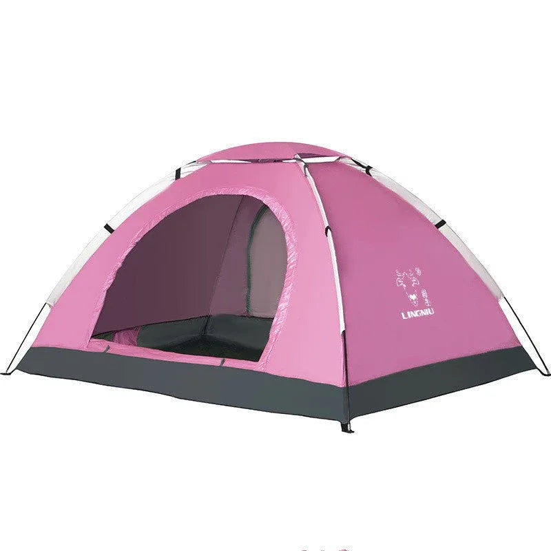 Tente de camping extérieure monocouche