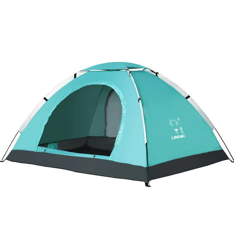 Tente de camping extérieure monocouche