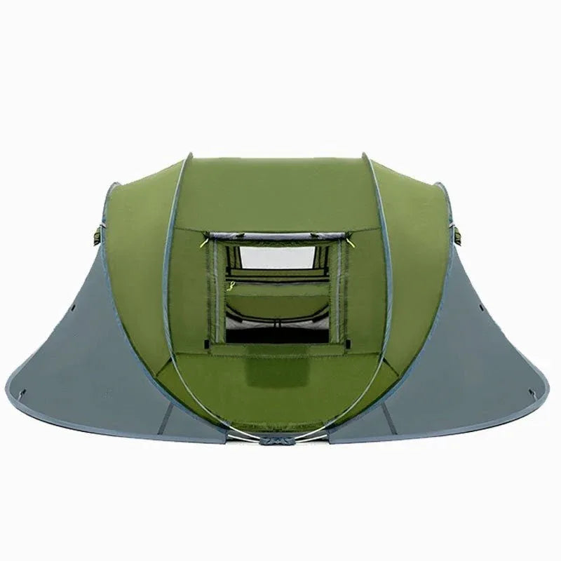 Tente de camping extérieure monocouche, imperméable, à ouverture rapide