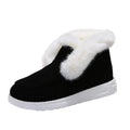 Snow Warme Winterstiefel Plüsch Fell Stiefeletten für Damen