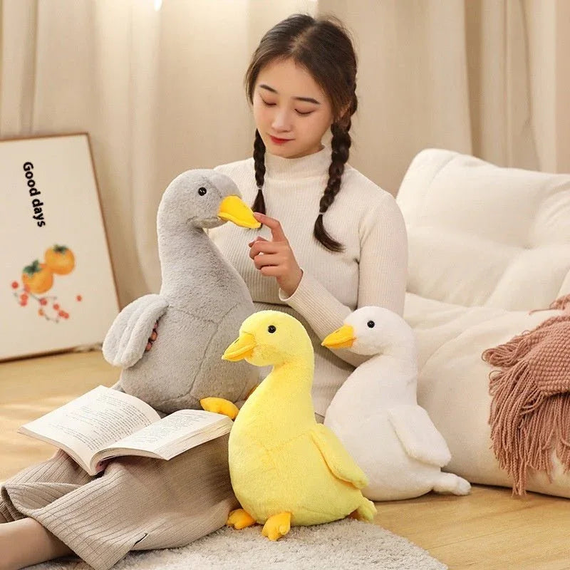 Peluche douce Canard
