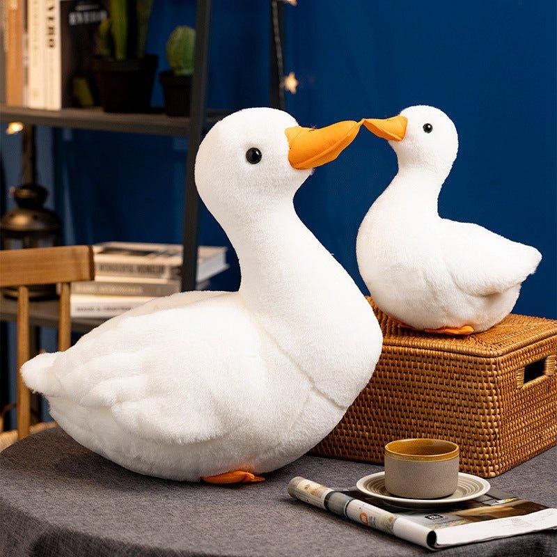 Peluche Douce Canard en Forme de Jouet en Peluche