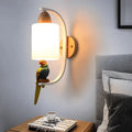 Lampe de Chevet en Bois Massif Minimaliste Créative Personnalité Salon Mur de Fond Escalier Couloir Lampes