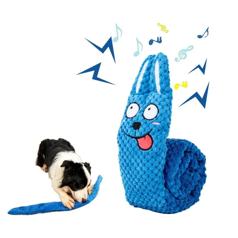 Jouet couineur interactif pour chiot, résistant aux morsures, doux et confortable